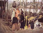 James Tissot Sojourn in Egypt oil